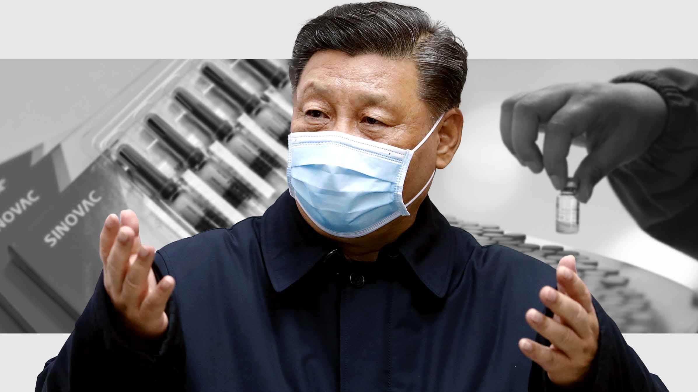 中国の習近平国家主席は中国製ワクチンを「世界の公共財」と位置づけ、自国を「責任ある大国」として売り出すワクチン外交を推し進めている。