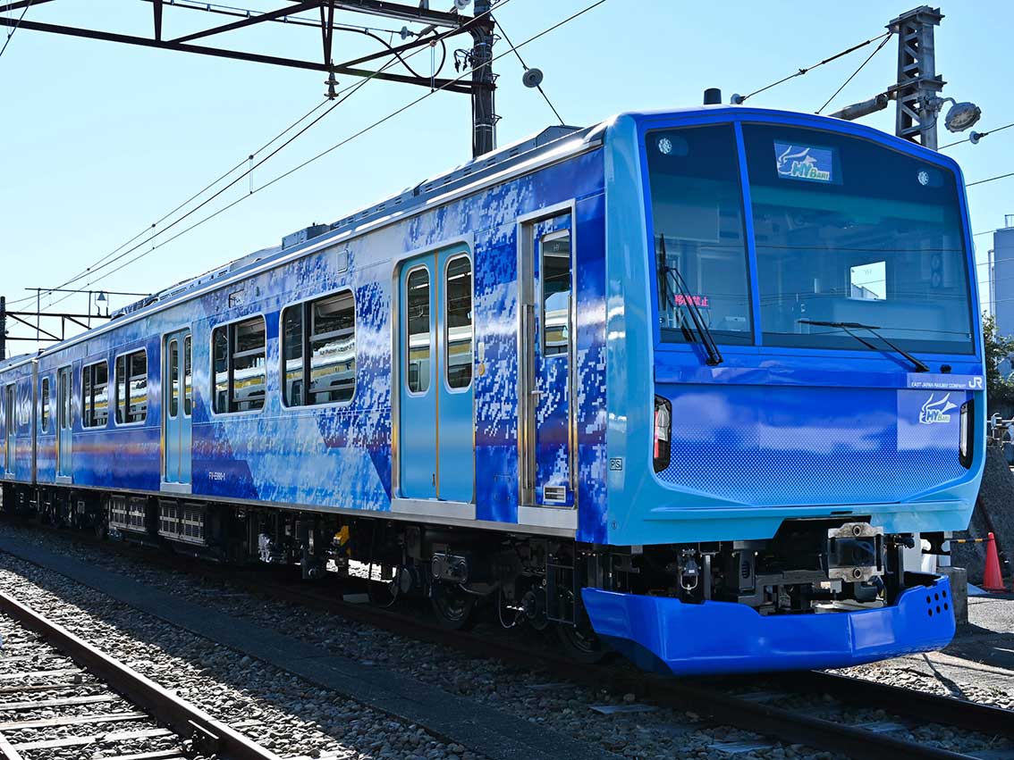 ＪＲ東日本は2030年に水素電車の実用化をめざす
