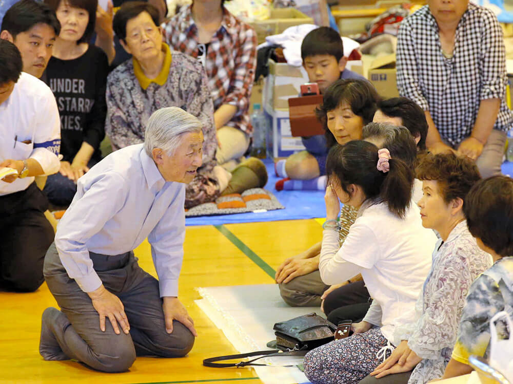 陛下の最近の公務　５月　熊本の被災地訪問