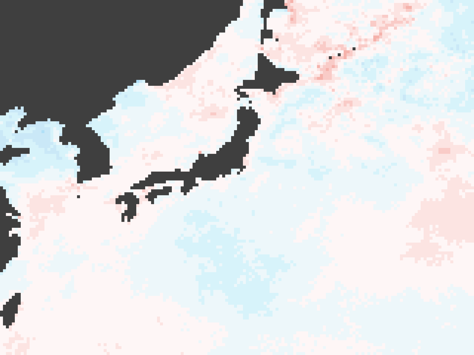 2007年の海面水温