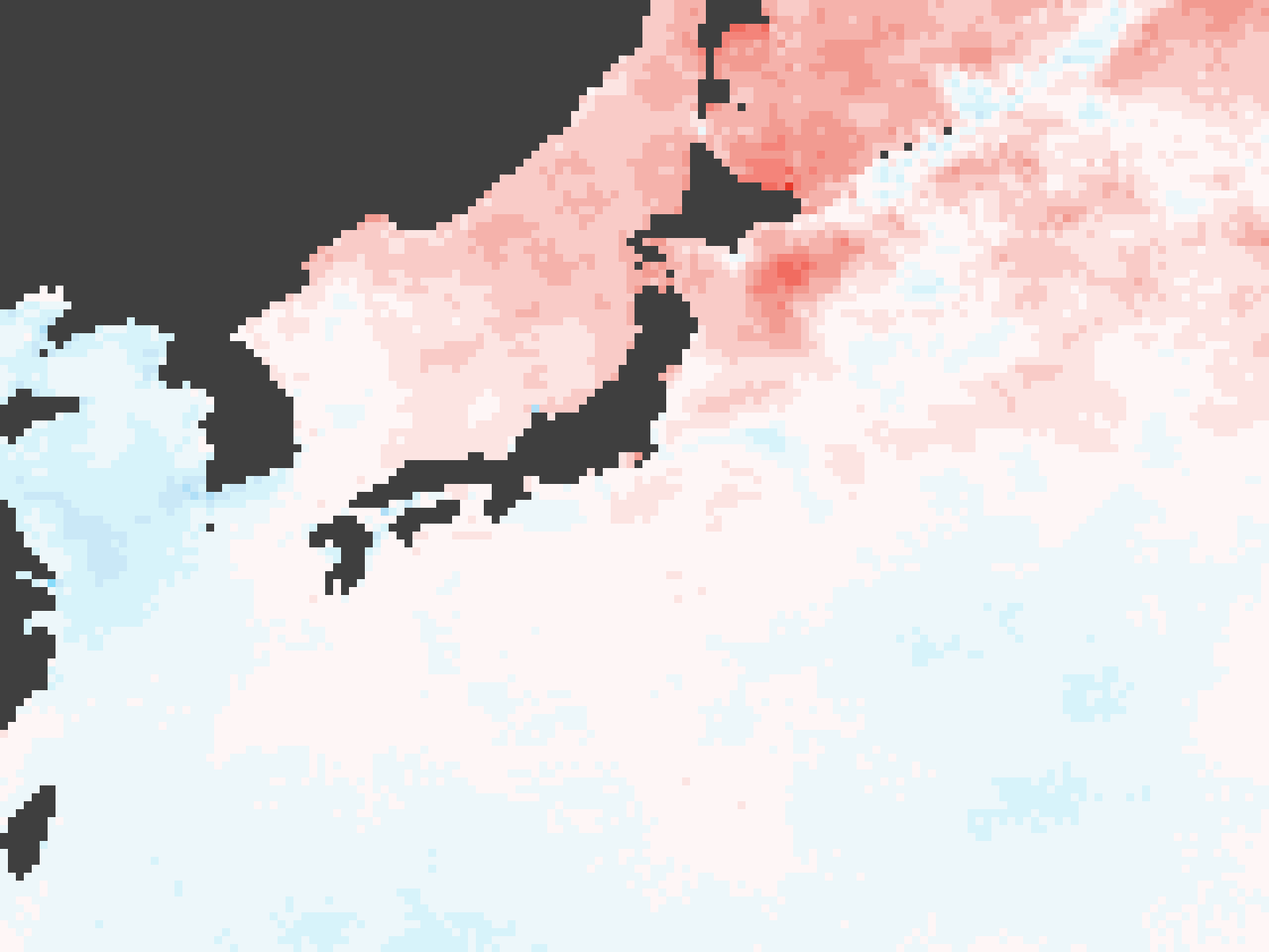 2015年の海面水温