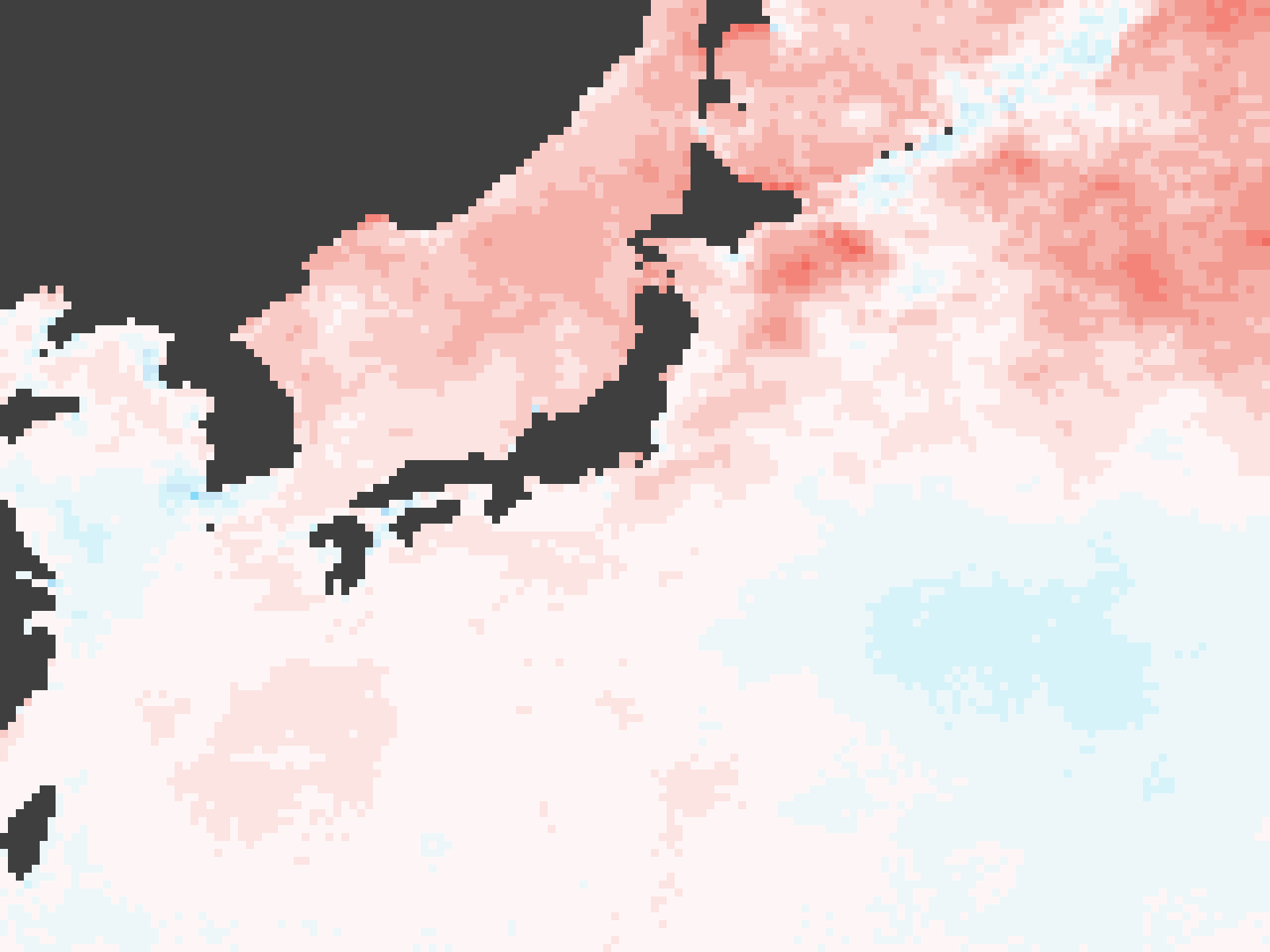 2017年の海面水温