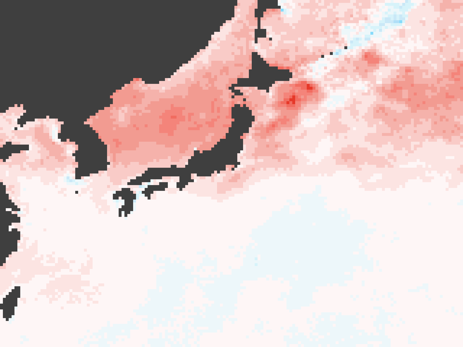 2019年の海面水温